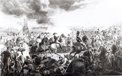 Wellington at the Battle of Waterloo, 18th June 1815 by John Augustus Atkinson